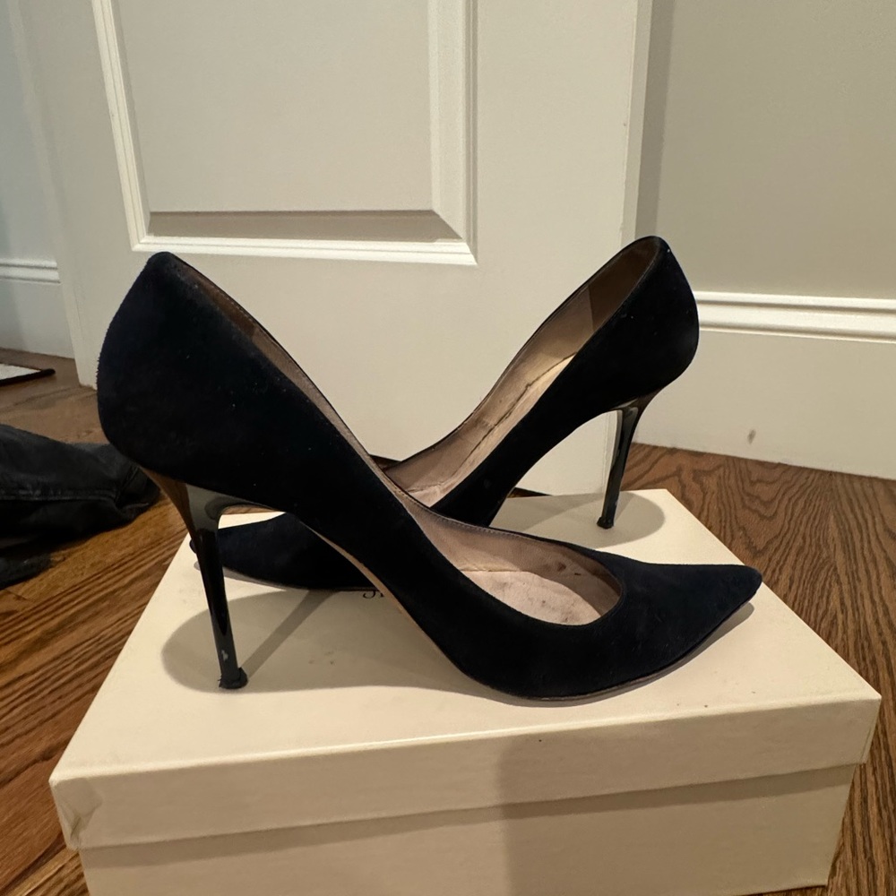 Jimmy Choo Navy Heels